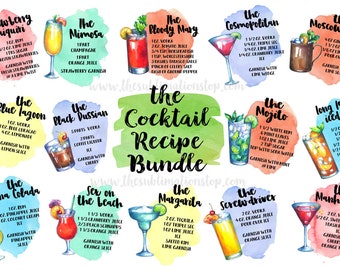 Cocktail recipes